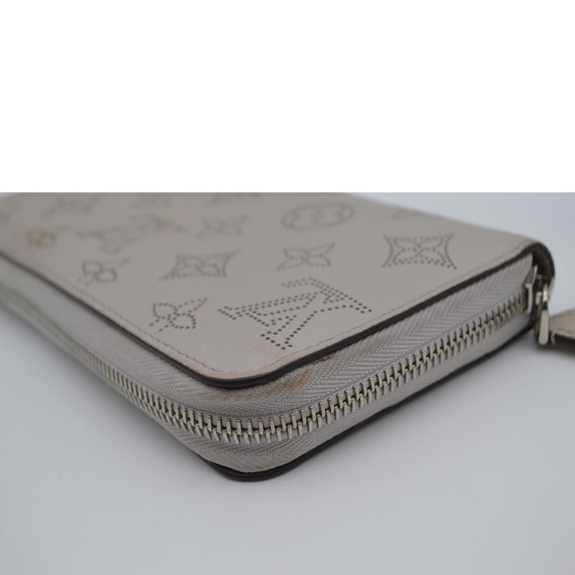 LV ルイヴィトン/ジッピーウォレット/モノグラム・マヒナ/イヴォワール/M61869//TN4***/Bランク/89