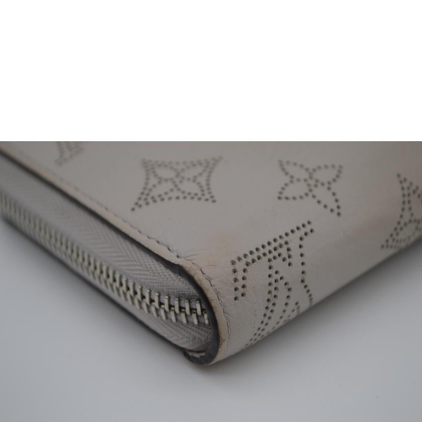 LV ルイヴィトン/ジッピーウォレット/モノグラム・マヒナ/イヴォワール/M61869//TN4***/Bランク/89