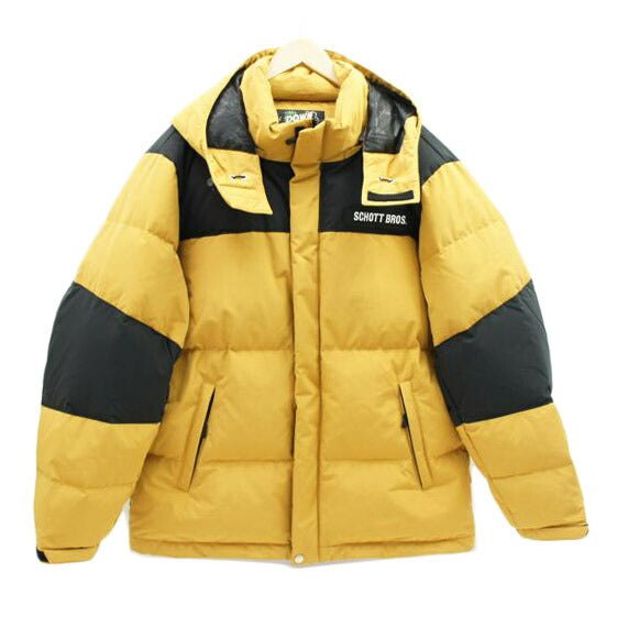 Schott ショット/クラシックツートンダウンジャケット YEL/3122069//ABランク/78