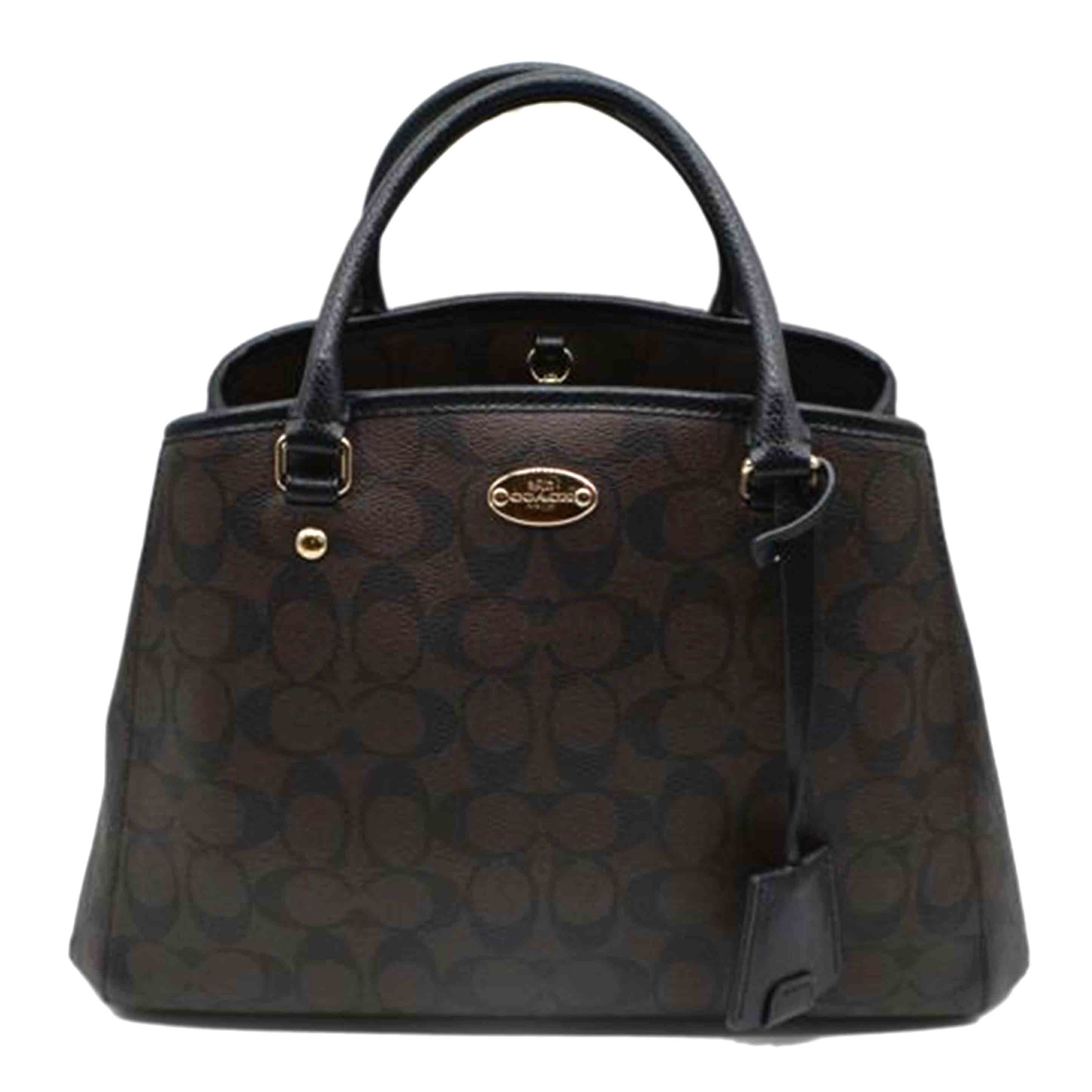 COACH コーチ/シグネチャースモールマーゴットキャリーオール2wayハンド/F34608//A15**/Aランク/89