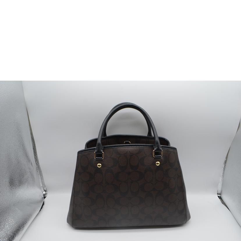 COACH コーチ/シグネチャースモールマーゴットキャリーオール2wayハンド/F34608//A15**/Aランク/89