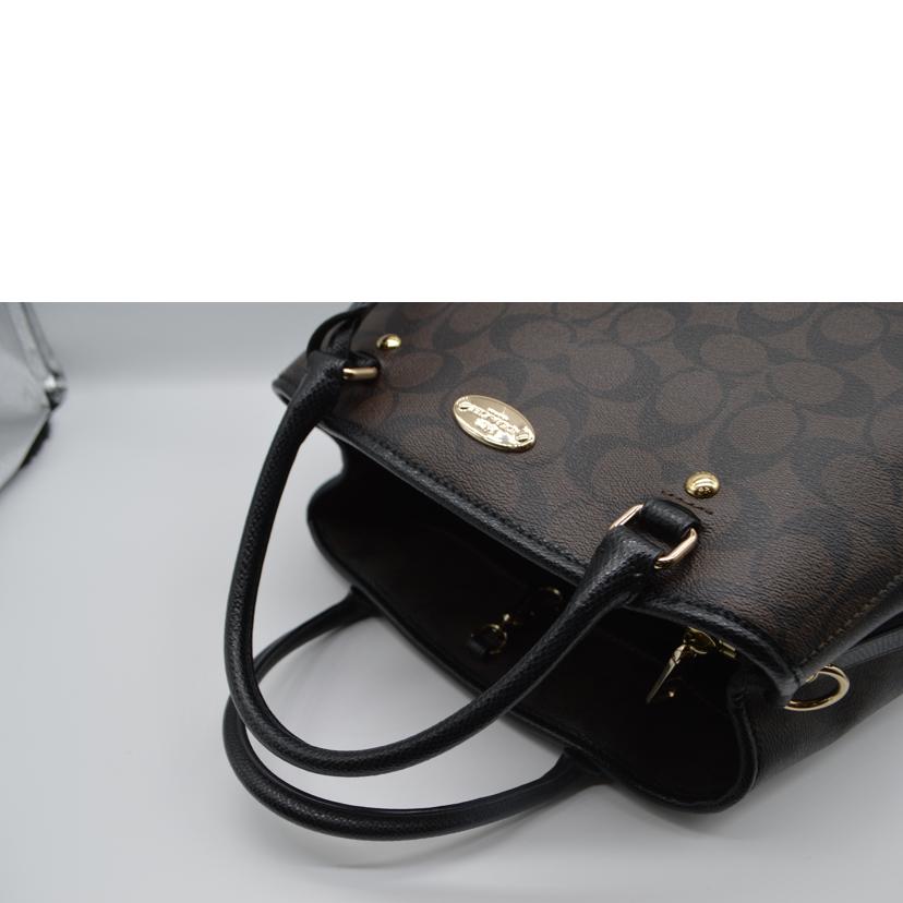COACH コーチ/シグネチャースモールマーゴットキャリーオール2wayハンド/F34608//A15**/Aランク/89