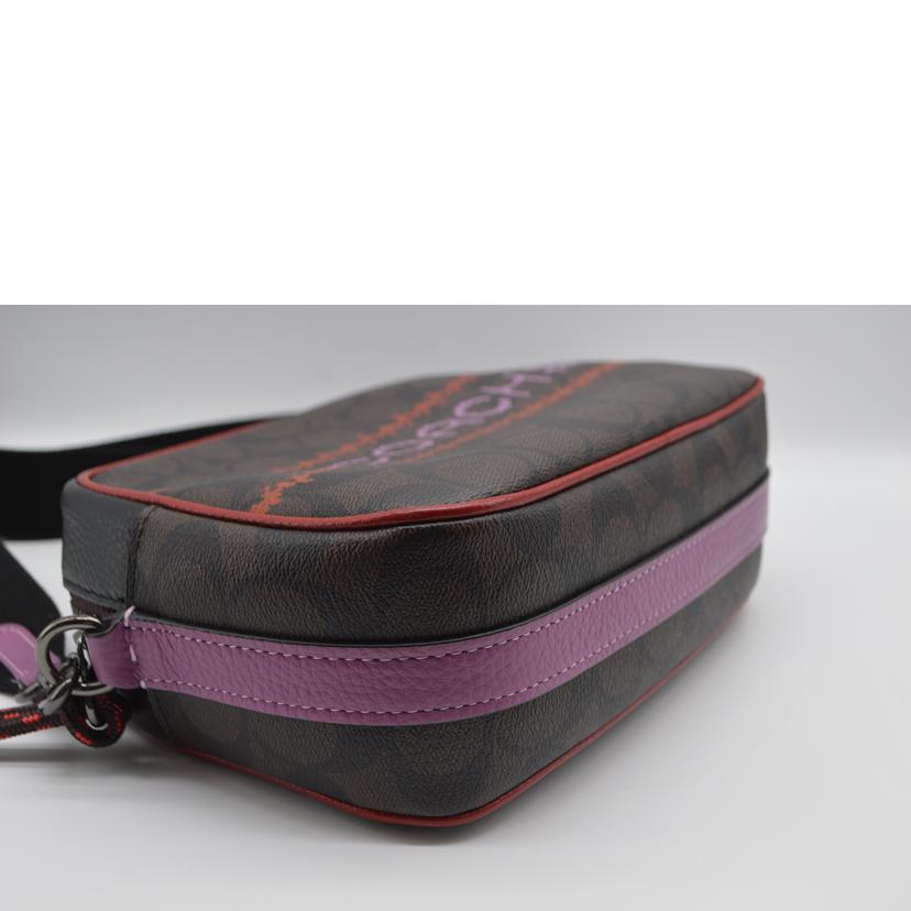 COACH コーチ/シグネチャーフェアアイルグラフィツクレザーカメラバッグ/C1541//H20**/SAランク/89