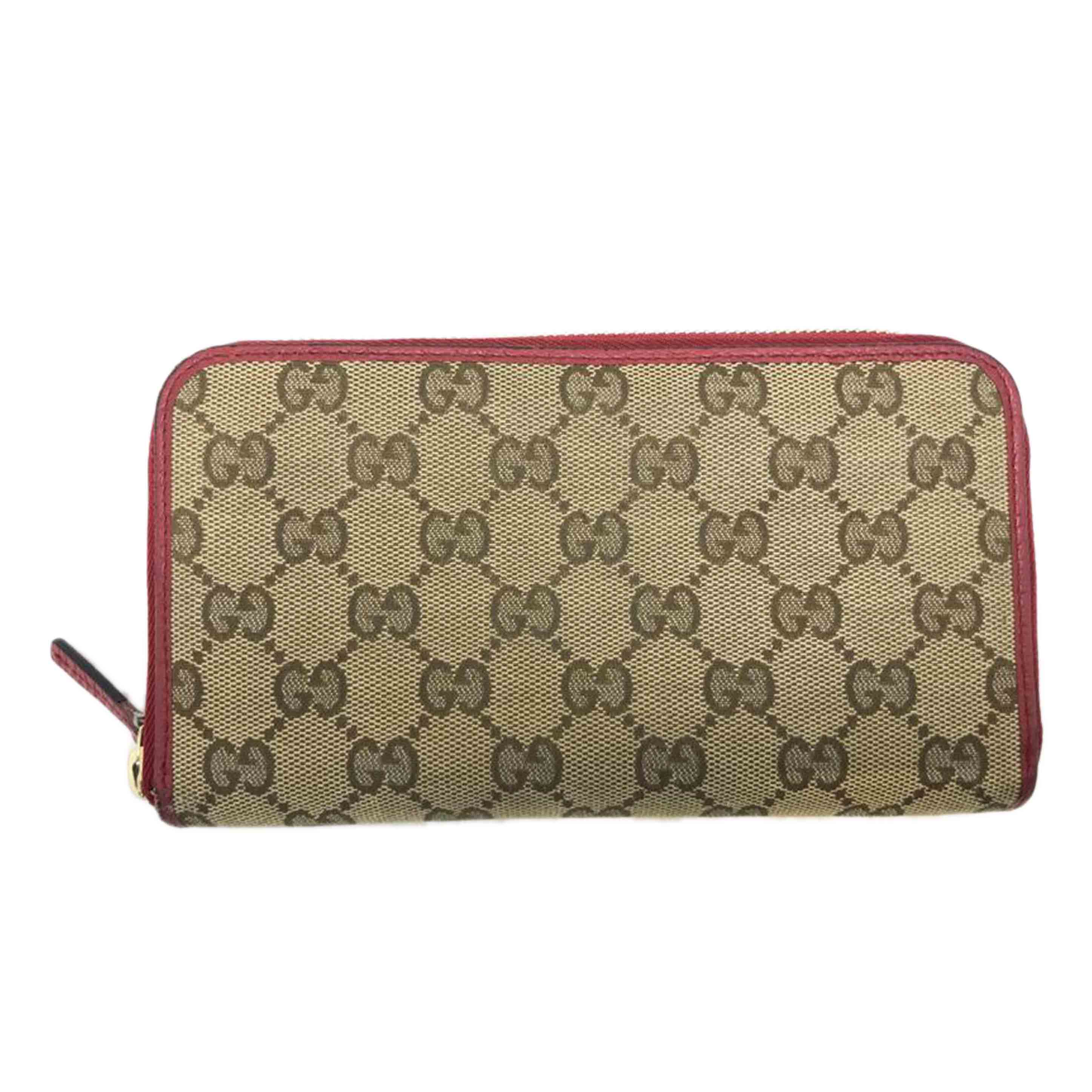 GUCCI グッチ/GGキャンバス ラウンドファスナー長財布/363423 2067//BCランク/51