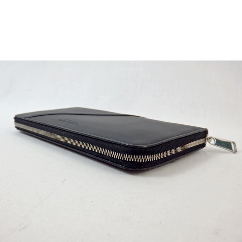BOTTEGA VENETA ボッテガヴェネタ/ジッパー付き長財布 BK//P007303830/ABランク/72