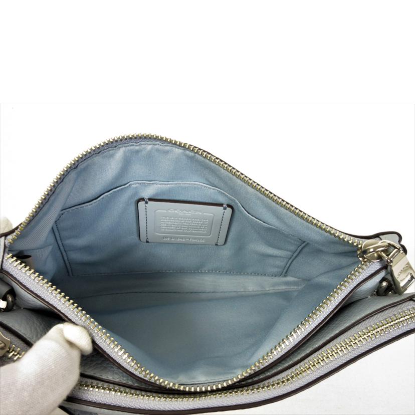 COACH コーチ/ペプルトレザー ショルダーポーチ/F34265//D1848/Aランク/70