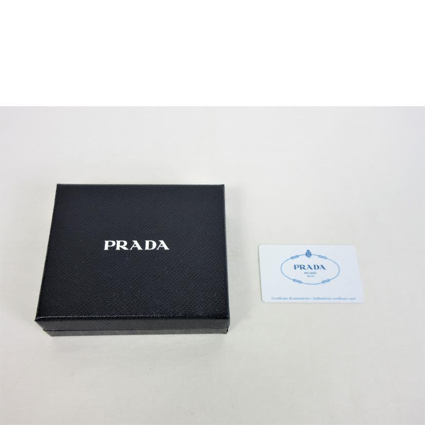 PRADA プラダ/サフィアーノ コンパクトウォレット/1MV204//SAランク/70