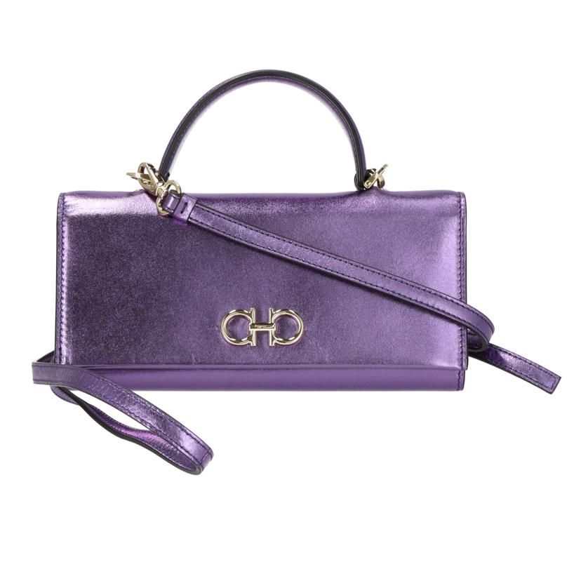 Ferragamo フェラガモ/ガンチーニショルダーウォレット/JL-22 D689//Aランク/75