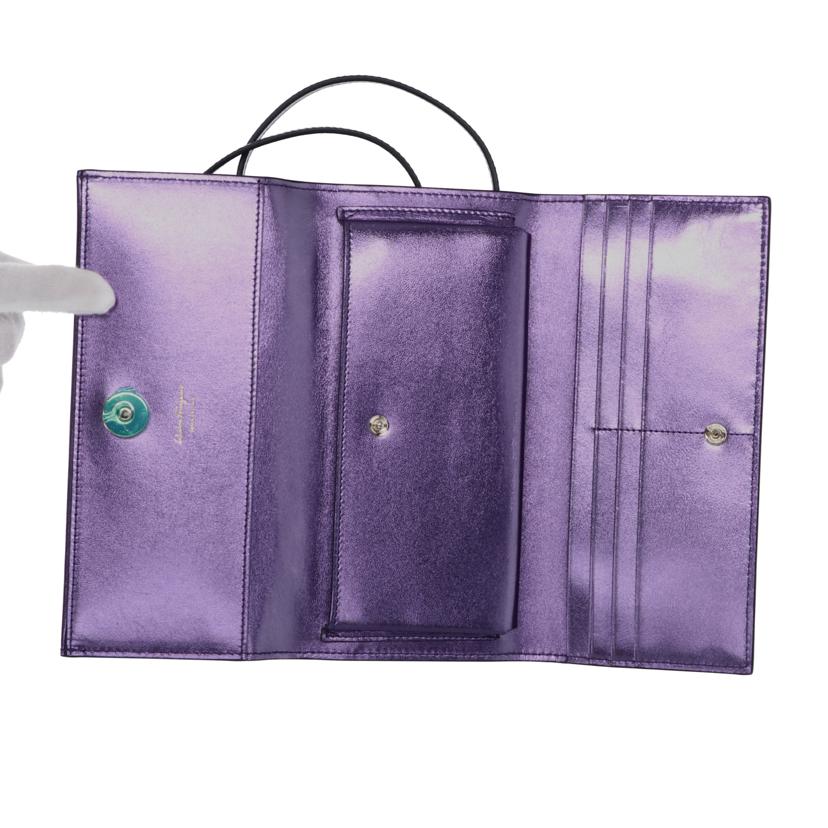 Ferragamo フェラガモ/ガンチーニショルダーウォレット/JL-22 D689//Aランク/75