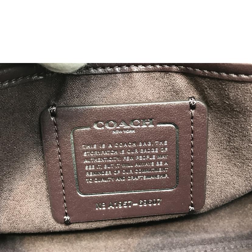 COACH コーチ/パーカー ショルダーバッグ/69607//A19**/Aランク/51