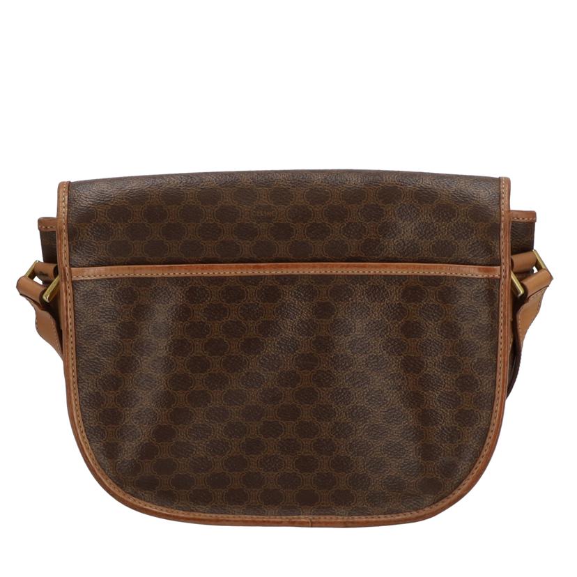 CELINE セリーヌ CELINE マカダムレザーショルダーバッグ レディース/マカダムレザーショルダーバッグ/M14//Bランク/37