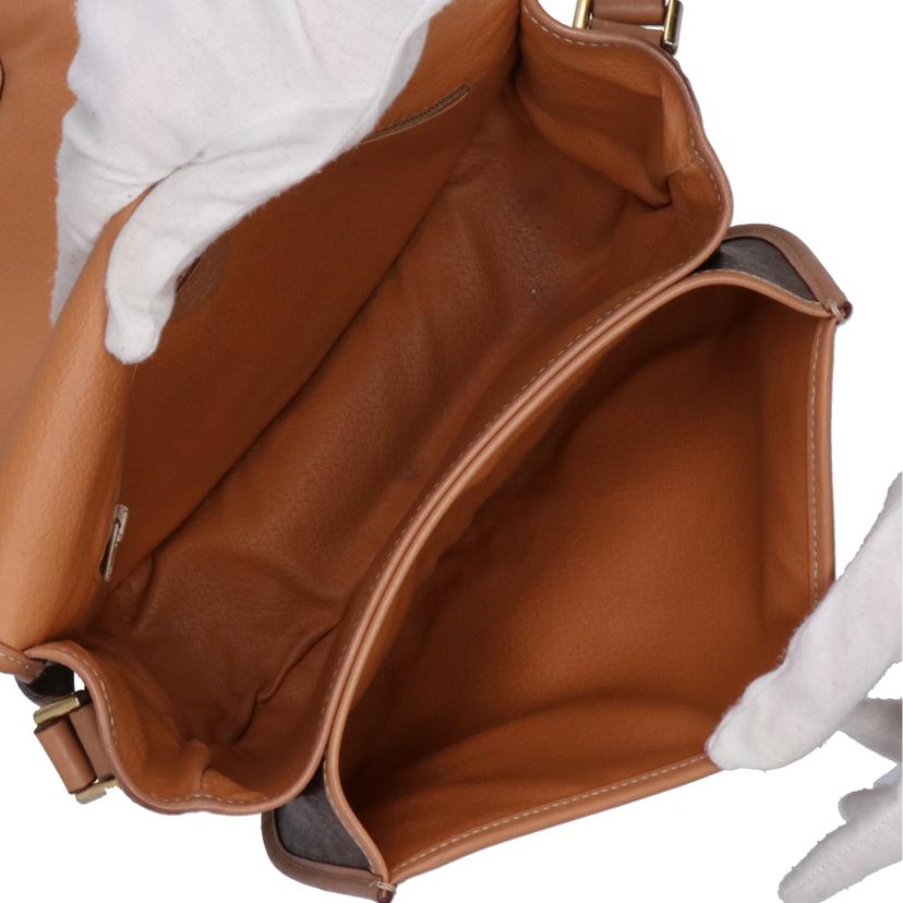 CELINE セリーヌ CELINE マカダムレザーショルダーバッグ レディース/マカダムレザーショルダーバッグ/M14//Bランク/37