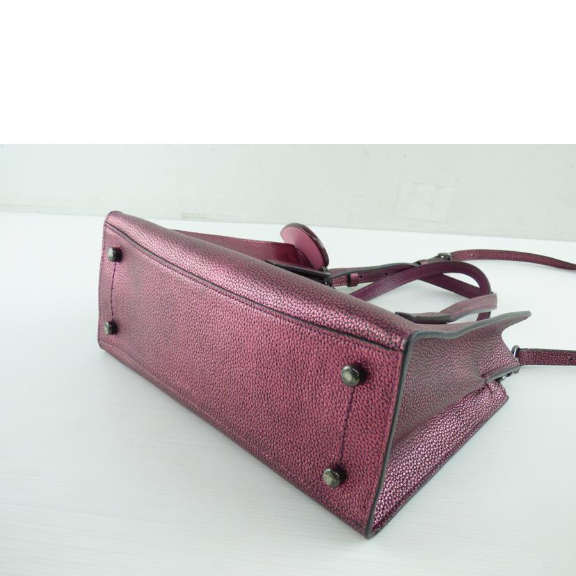 COACH コーチ/メタリックレザー チャーリー28/35515//G1881/Aランク/64