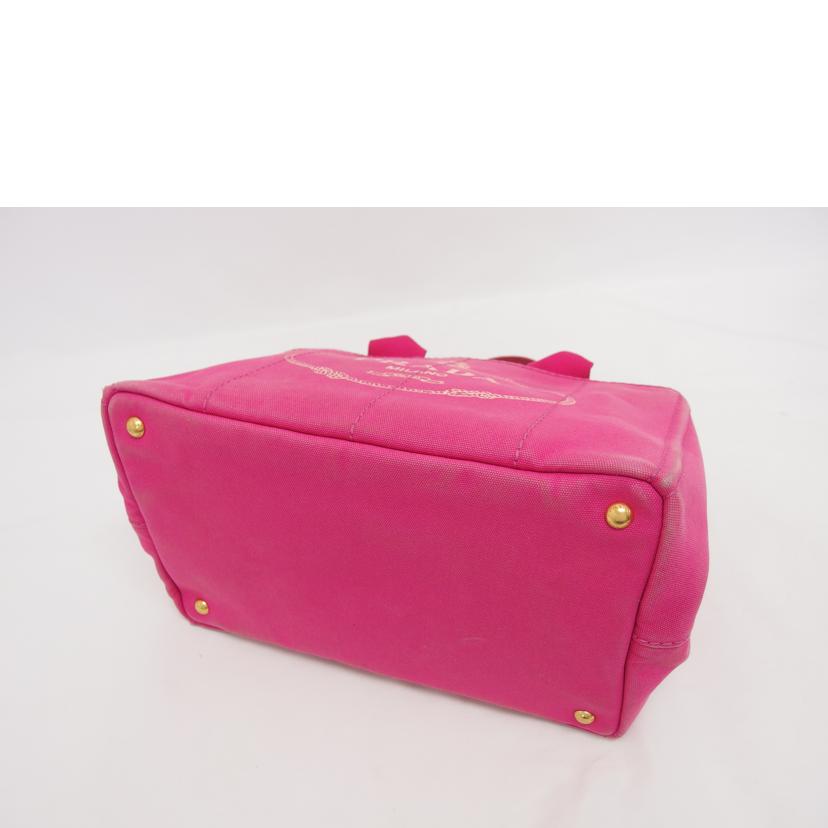 PRADA プラダ ハンドバッグ キャンバス/カナパM/トートバッグ/ピンク//197/Bランク/04
