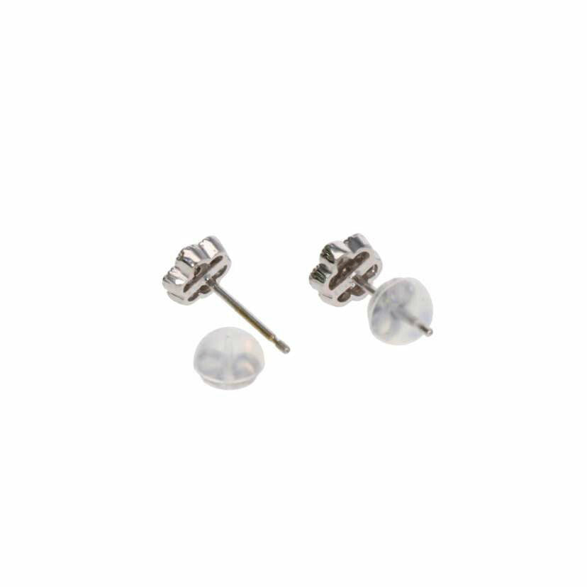 / K18WGダイヤピアス0.15/0.15/ HTO-0016//Aランク/75