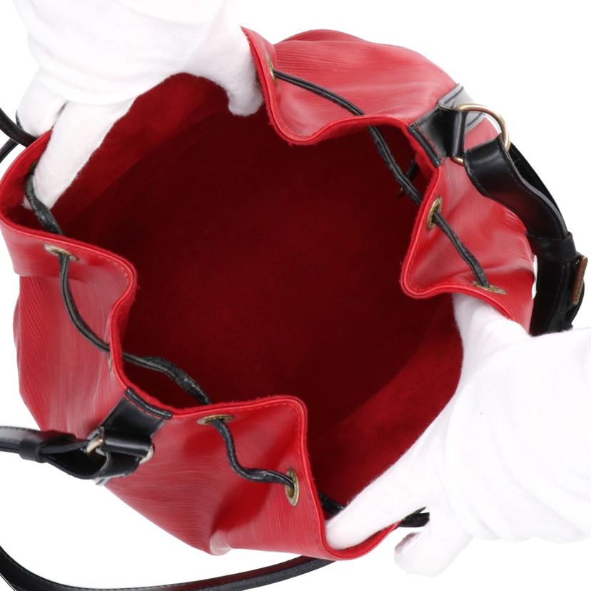 LV ルイヴィトン LOUIS VUITTON プチ・ノエ エピ レッド×ブラック レディース/プチ・ノエ/エピ/レッド×ブラック/M44172//AR0***/Bランク/37