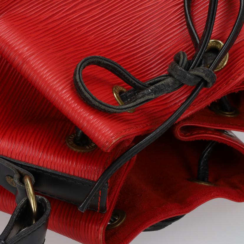 LV ルイヴィトン LOUIS VUITTON プチ・ノエ エピ レッド×ブラック レディース/プチ・ノエ/エピ/レッド×ブラック/M44172//AR0***/Bランク/37