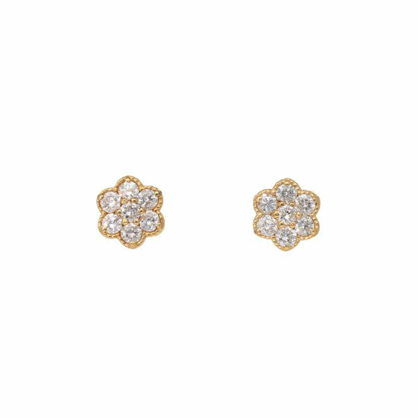 / K18ダイヤピアス0.15/0.15/HTO-0016//SAランク/75