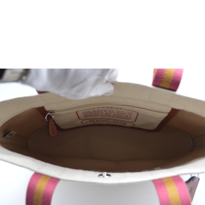 COACH コーチ/スモールトート/シルバーナチュラルマルチ/CK168//B23**/SAランク/89