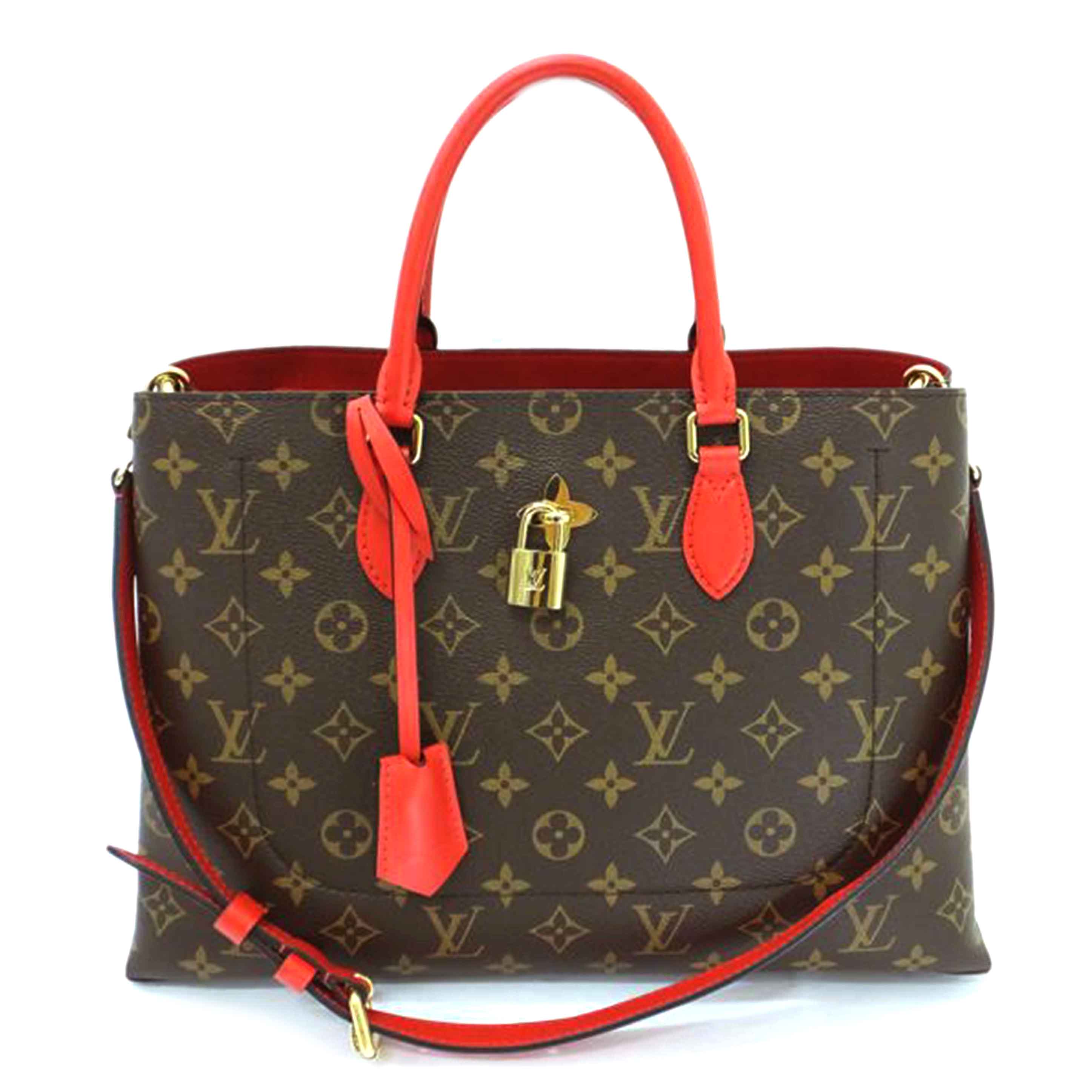 LV ルイヴィトン/フラワートート/モノグラム/コクリコ/M43553//AH0***/ABランク/88