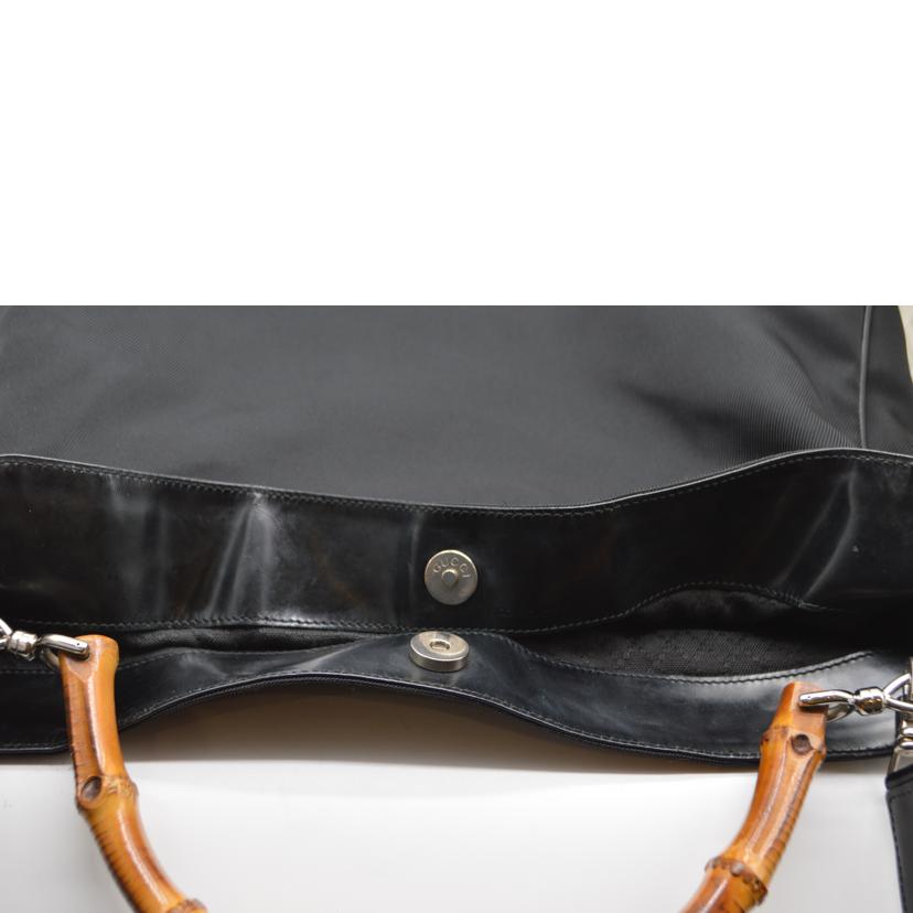 GUCCI グッチ/ヴィンテージバンブーナイロン2wayハンド/001・2123・1577//Bランク/89