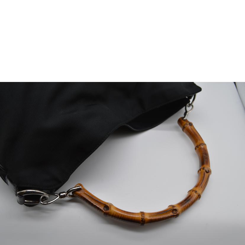 GUCCI グッチ/ヴィンテージバンブーナイロン2wayハンド/001・2123・1577//Bランク/89