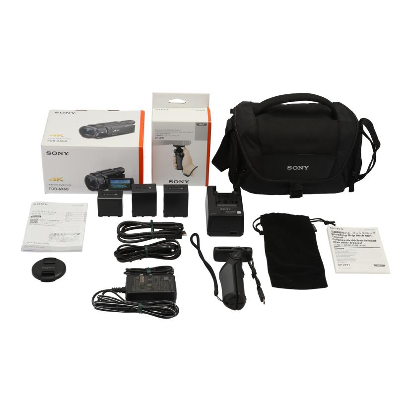 SONY ソニー/ビデオカメラ+アクセサリー/FDR-AX60/FDR-AX60//30440401/Aランク/82