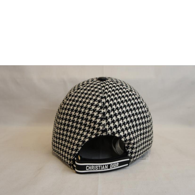 Christian Dior クリスチャンディオール/千鳥格子ウールキャップ//Aランク/92