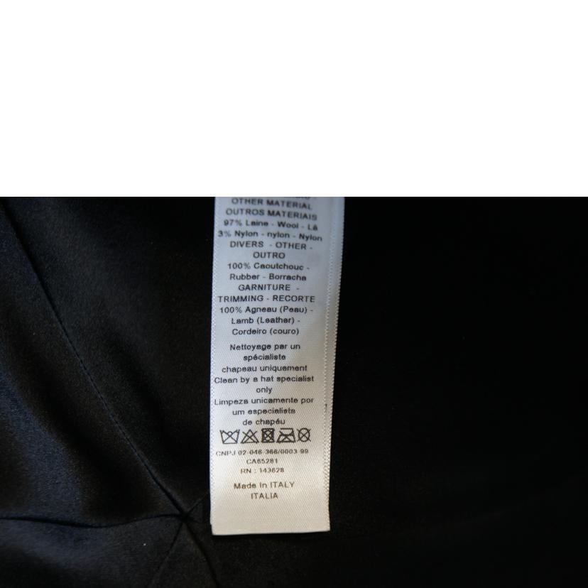 Christian Dior クリスチャンディオール/千鳥格子ウールキャップ//Aランク/92