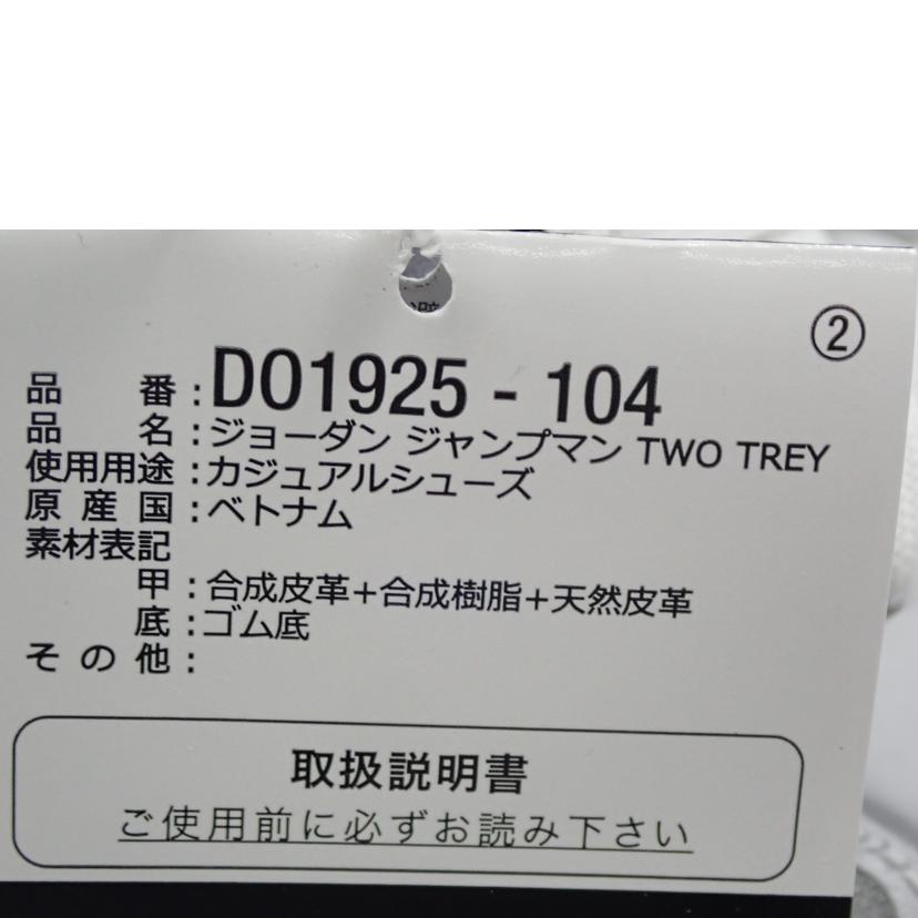 NIKE NIKE/JUMPMAN TWO TREY/D01925-104//27.5cm/Sランク/62