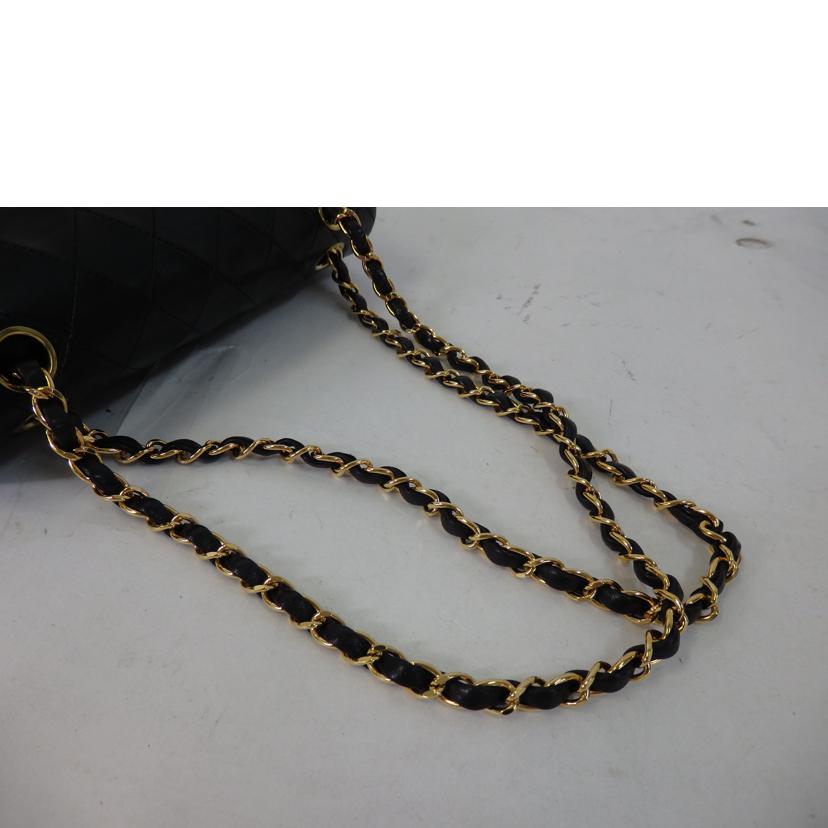 CHANEL シャネル/マトラッセWフラップチェーンショルダー23/黒/A01113//515****/ABランク/84