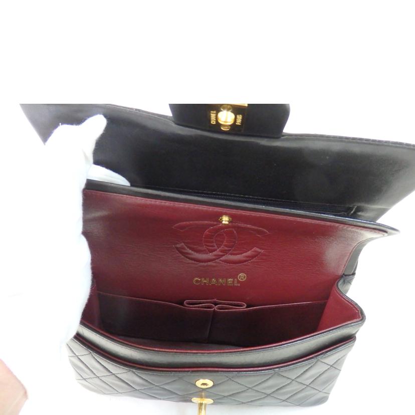 CHANEL シャネル/マトラッセWフラップチェーンショルダー23/黒/A01113//515****/ABランク/84