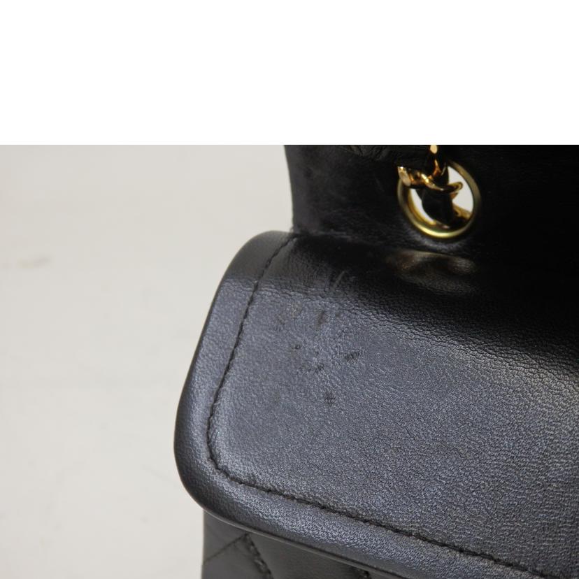 CHANEL シャネル/マトラッセWフラップチェーンショルダー23/黒/A01113//515****/ABランク/84