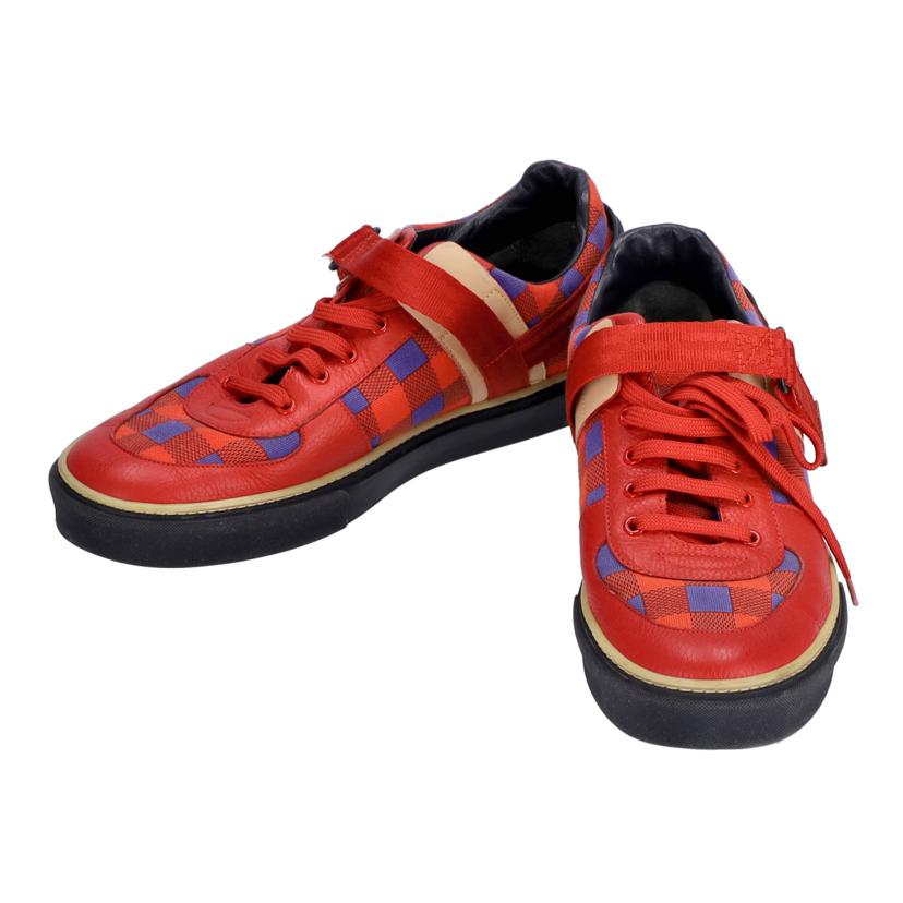 LV ルイヴィトン LOUISVUITTON フレッシュマンスニーカー チェック柄スニーカー 26.5cm 8 1/2/LV フレッシュマンスニーカー//GO0***/Bランク/37