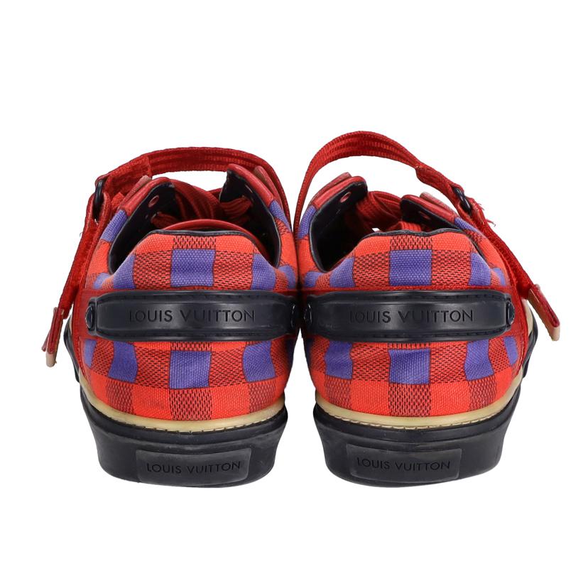 LV ルイヴィトン LOUISVUITTON フレッシュマンスニーカー チェック柄スニーカー 26.5cm 8 1/2/LV フレッシュマンスニーカー//GO0***/Bランク/37