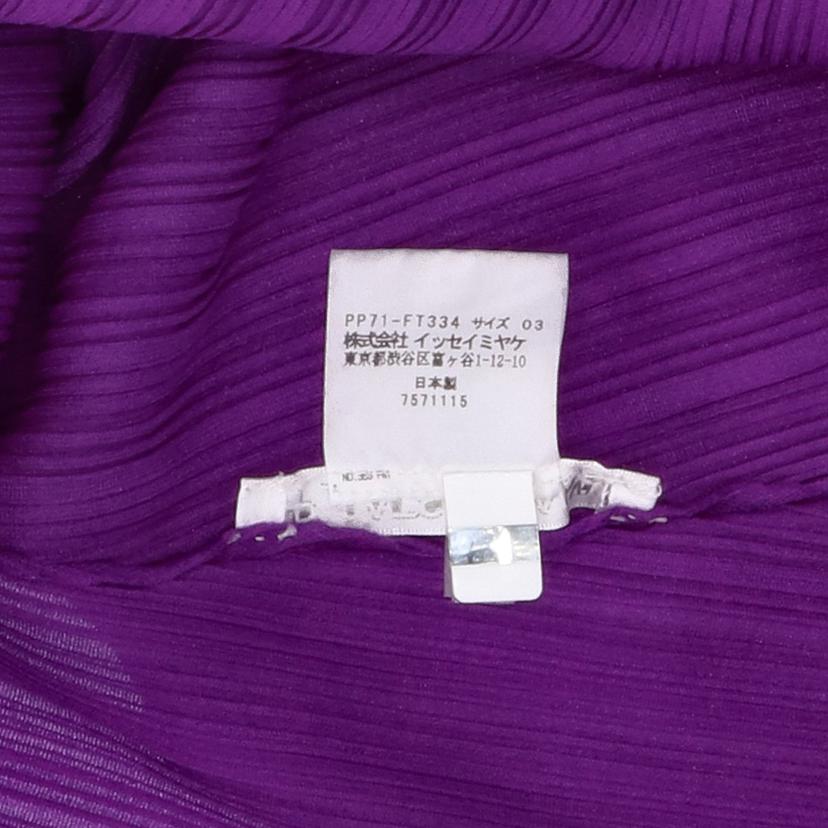 PLEATS PLEASE プリーツプリーズ/プリーツワンピ・紫/PP71-FT334//Bランク/75