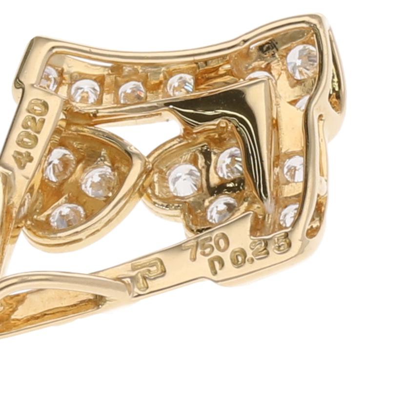 /750ダイヤペンダントヘッド0.25//Aランク/75