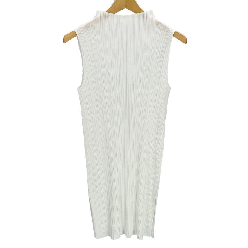PLEATS PLEASE プリーツプリーズ/プリーツノースリーブワンピ・WH/PP73-JT124//ABランク/75