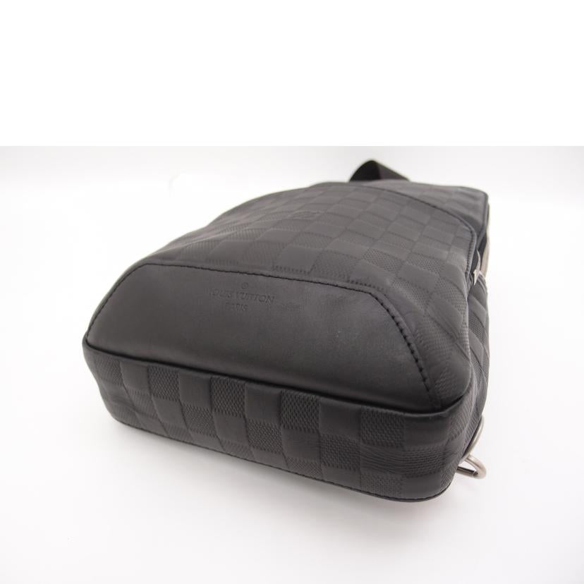 LOUIS VUITTON ルイ・ヴィトン ボディバッグ レザー 黒 メンズ/アヴェニュースリングバッグ/ダミエアンフィニ/オニキス/N41720//MB3189/ABランク/69