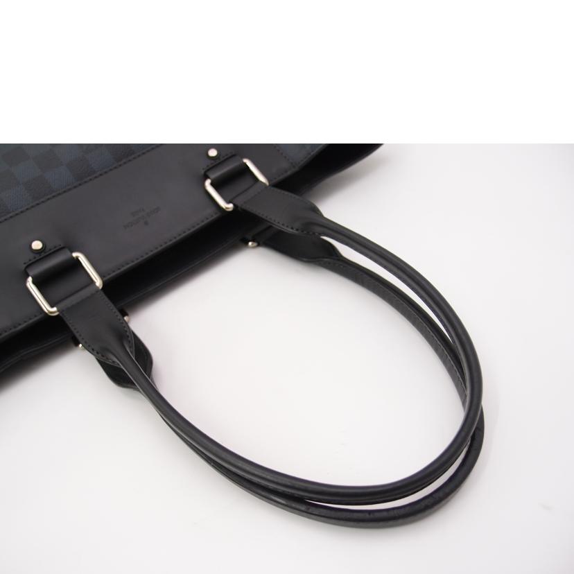 LOUIS VUITTON ルイ・ヴィトン ブリーフケース A4対応 市松模様 ブラック メンズ/カバ・ヴォワヤージュ/ダミエ・コバルト/N41397//UB1147/ABランク/69