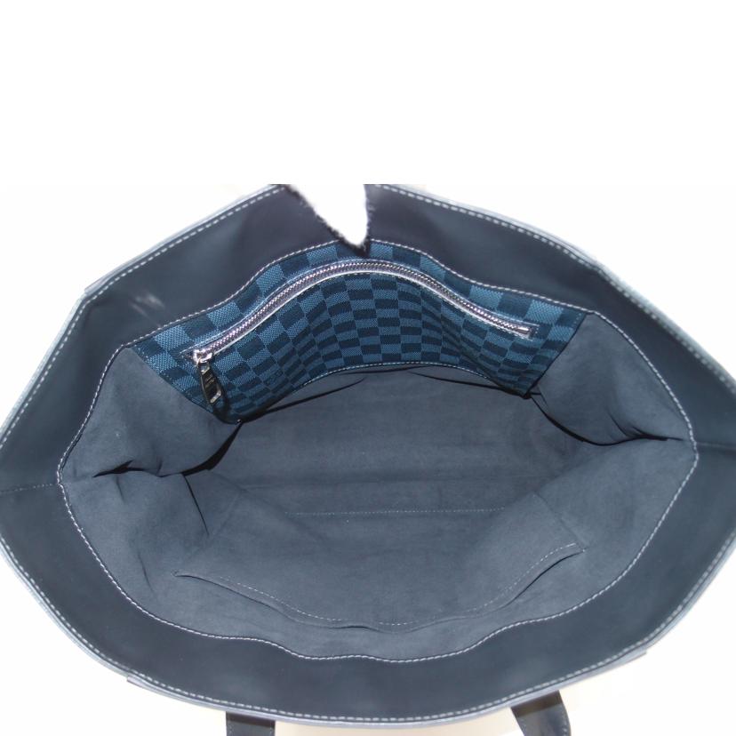 LOUIS VUITTON ルイ・ヴィトン ブリーフケース A4対応 市松模様 ブラック メンズ/カバ・ヴォワヤージュ/ダミエ・コバルト/N41397//UB1147/ABランク/69