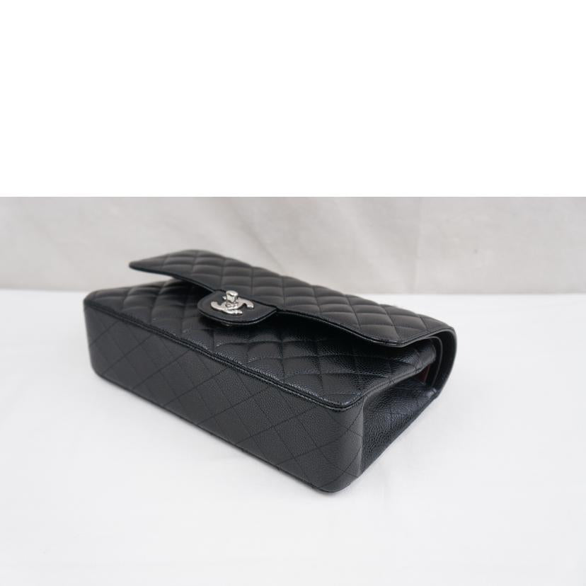 CHANEL シャネル/キャビアスキン/マトラッセ/Wフラップチェーンショルダー/A01112//29638329/SAランク/67