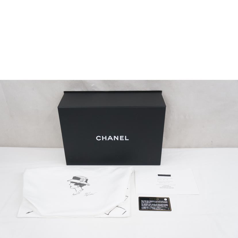 CHANEL シャネル/キャビアスキン/マトラッセ/Wフラップチェーンショルダー/A01112//29638329/SAランク/67