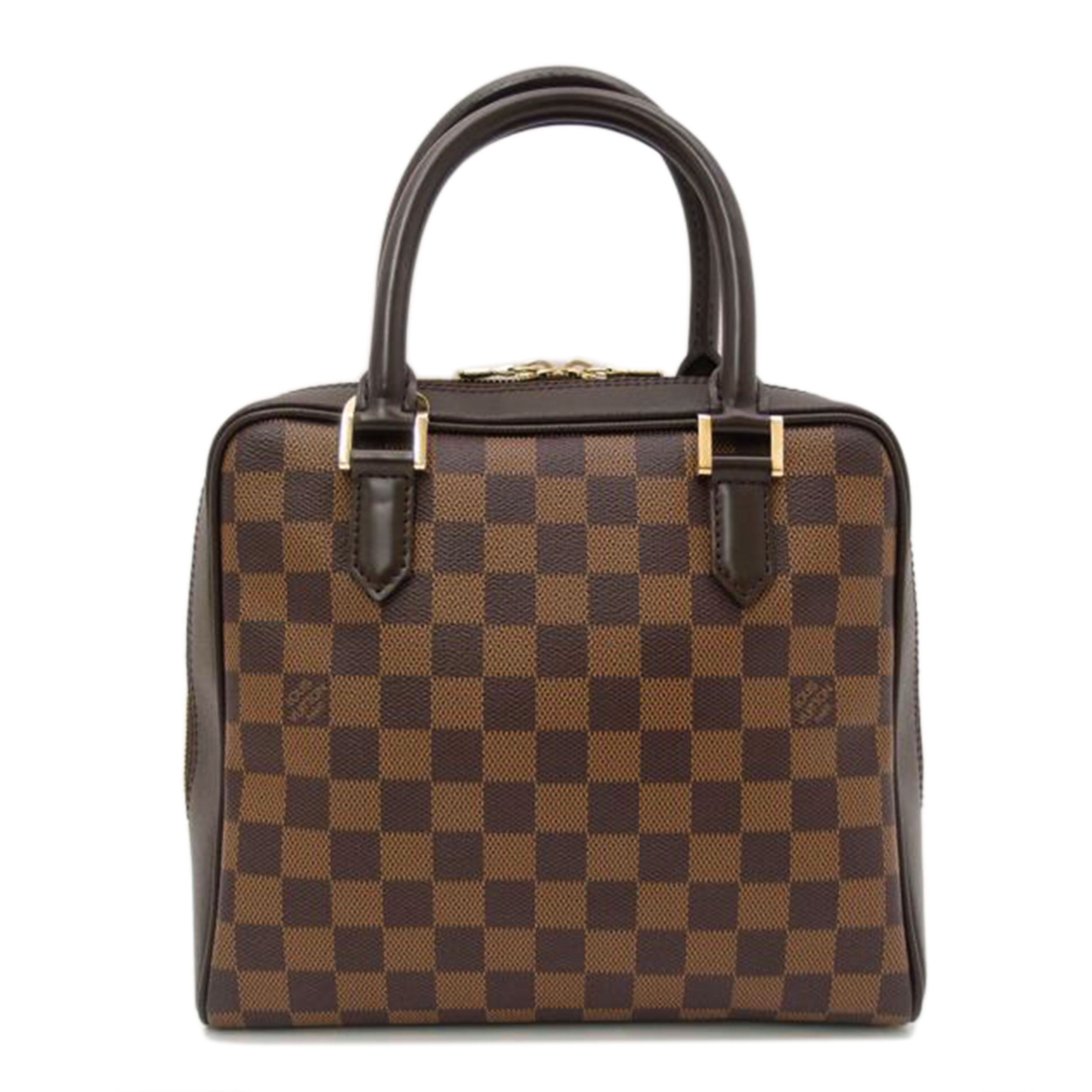 LOUIS VUITTON ルイ・ヴィトン ハンドバッグ 手提げ 市松模様 ブラウン レディース/ブレラ/ダミエ・エベヌ/N51150//VI0011/Aランク/69