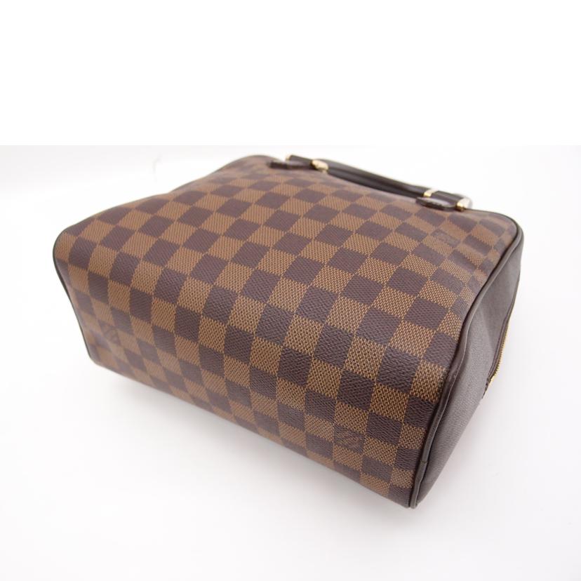 LOUIS VUITTON ルイ・ヴィトン ハンドバッグ 手提げ 市松模様 ブラウン レディース/ブレラ/ダミエ・エベヌ/N51150//VI0011/Aランク/69
