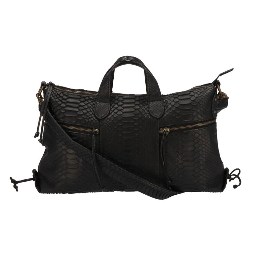 Arukan アルカン/パイソン 2WAYバッグ//ABランク/75