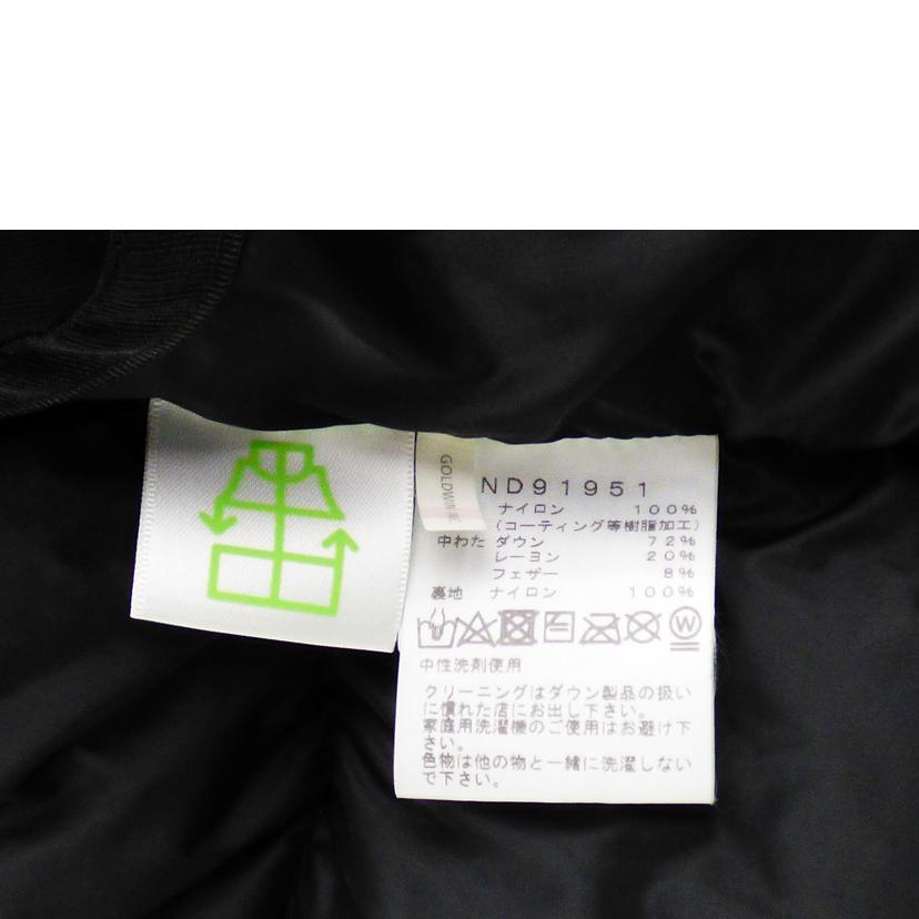 THE NORTH FACE ノースフェイス/ノベルティーバルトロライトジャケット/ND91951//ABランク/64