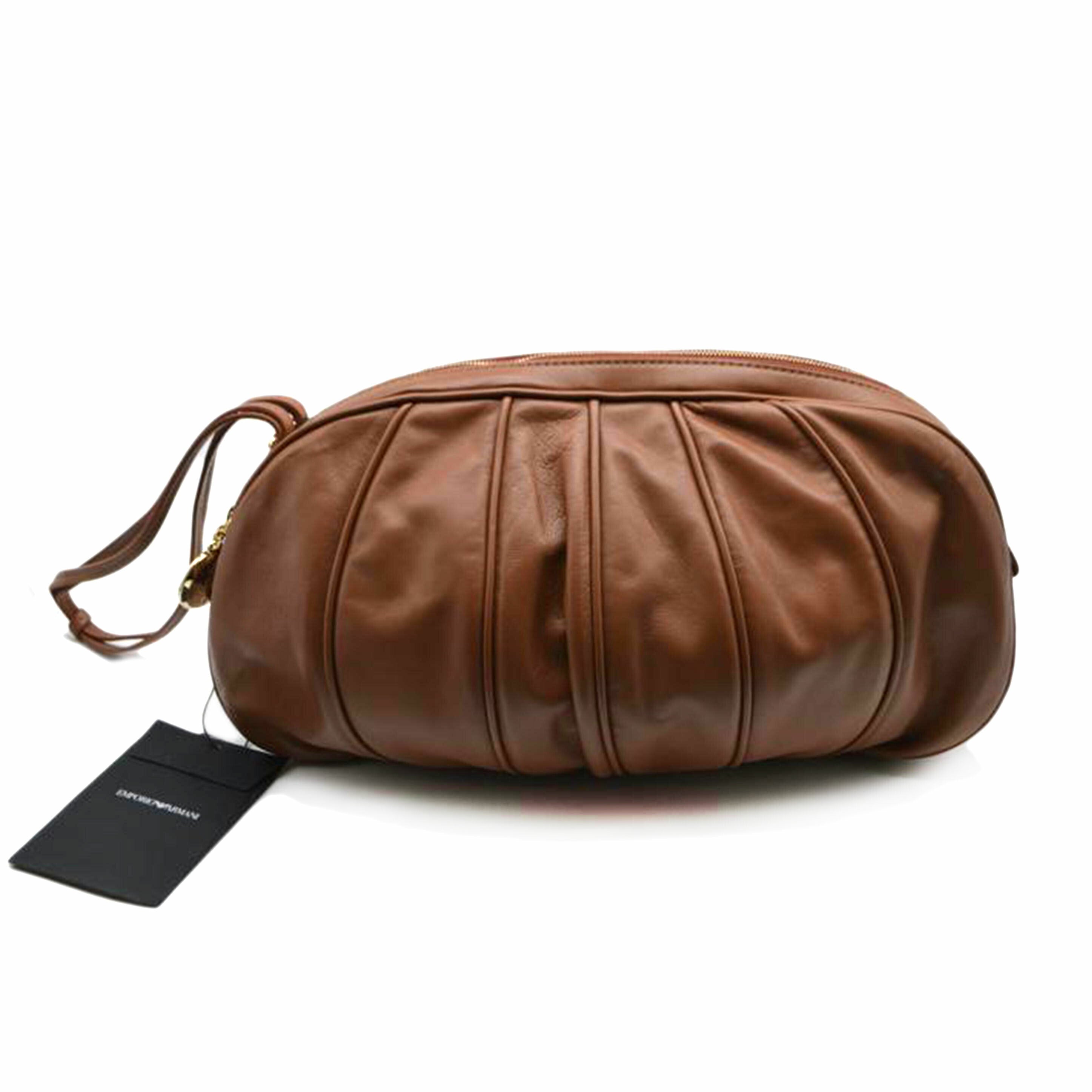 EMPORIO ARMANI ARMANI/エンポリオアルマーニレザーワンショルダーハンド/Y3A147//Y465A/SAランク/89