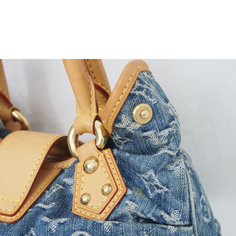 LV ルイヴィトン/ミニプリーティ/モノグラムデニム/M95020//VI0098/Bランク/78