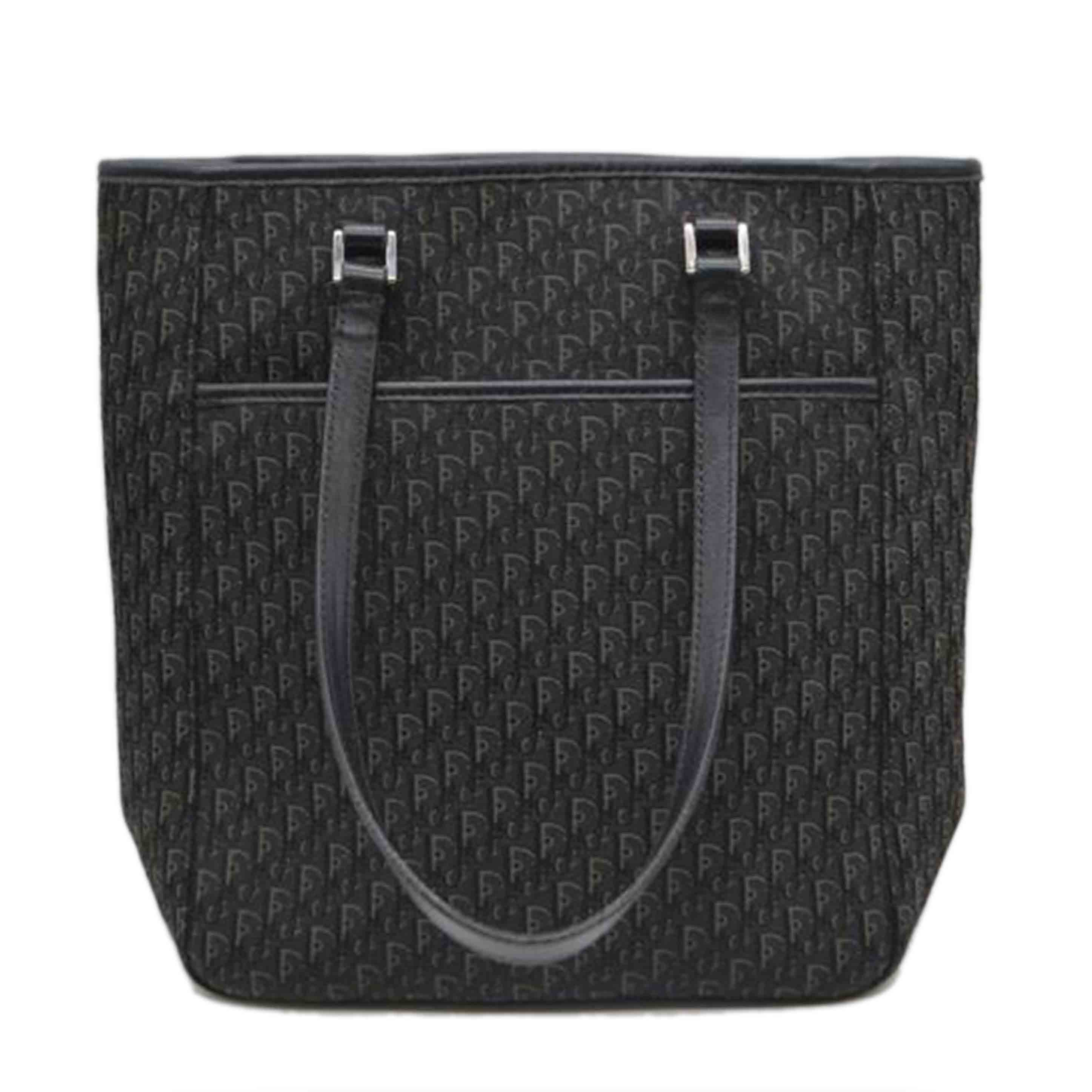 Christian Dior クリスチャンディオール/トロッターキャンバスレザートート/ブラウン//06R******/Bランク/89